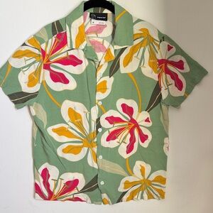 Original Use Multicolor Floral Button Down Shirt